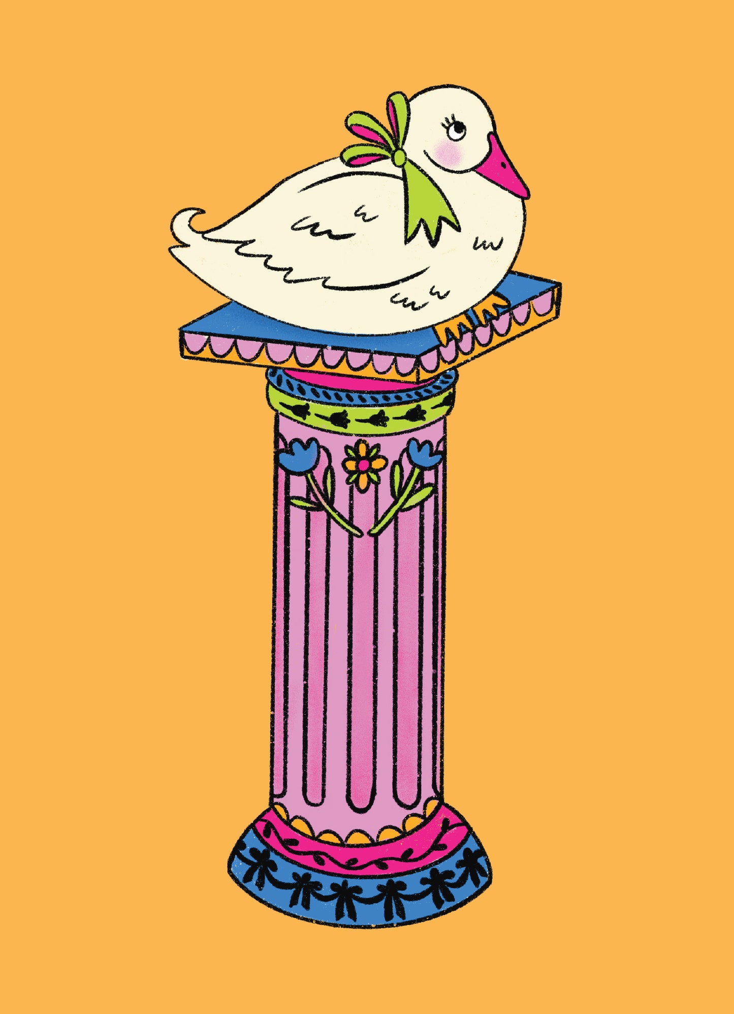 Duck Art Print