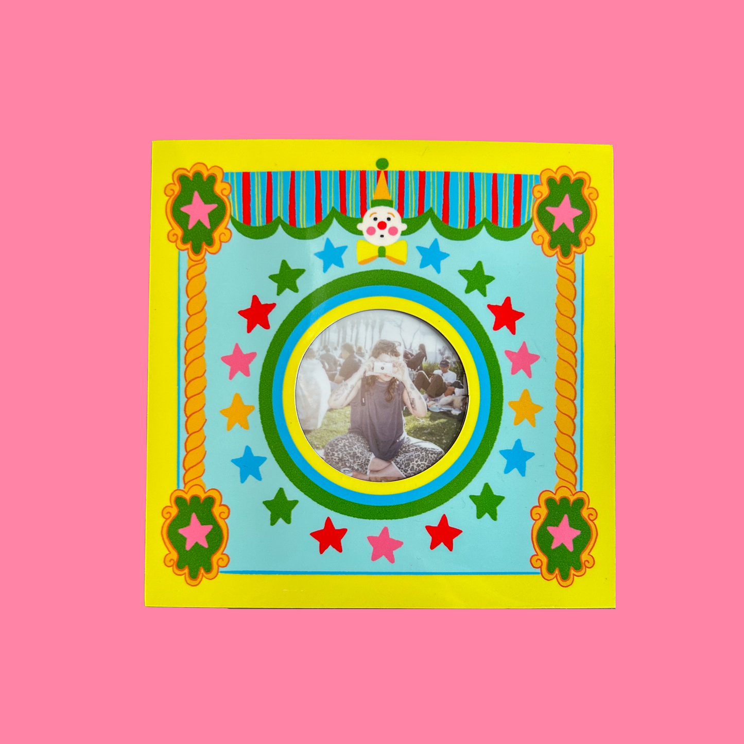 Clown Magnet Frame – For Instax Photos