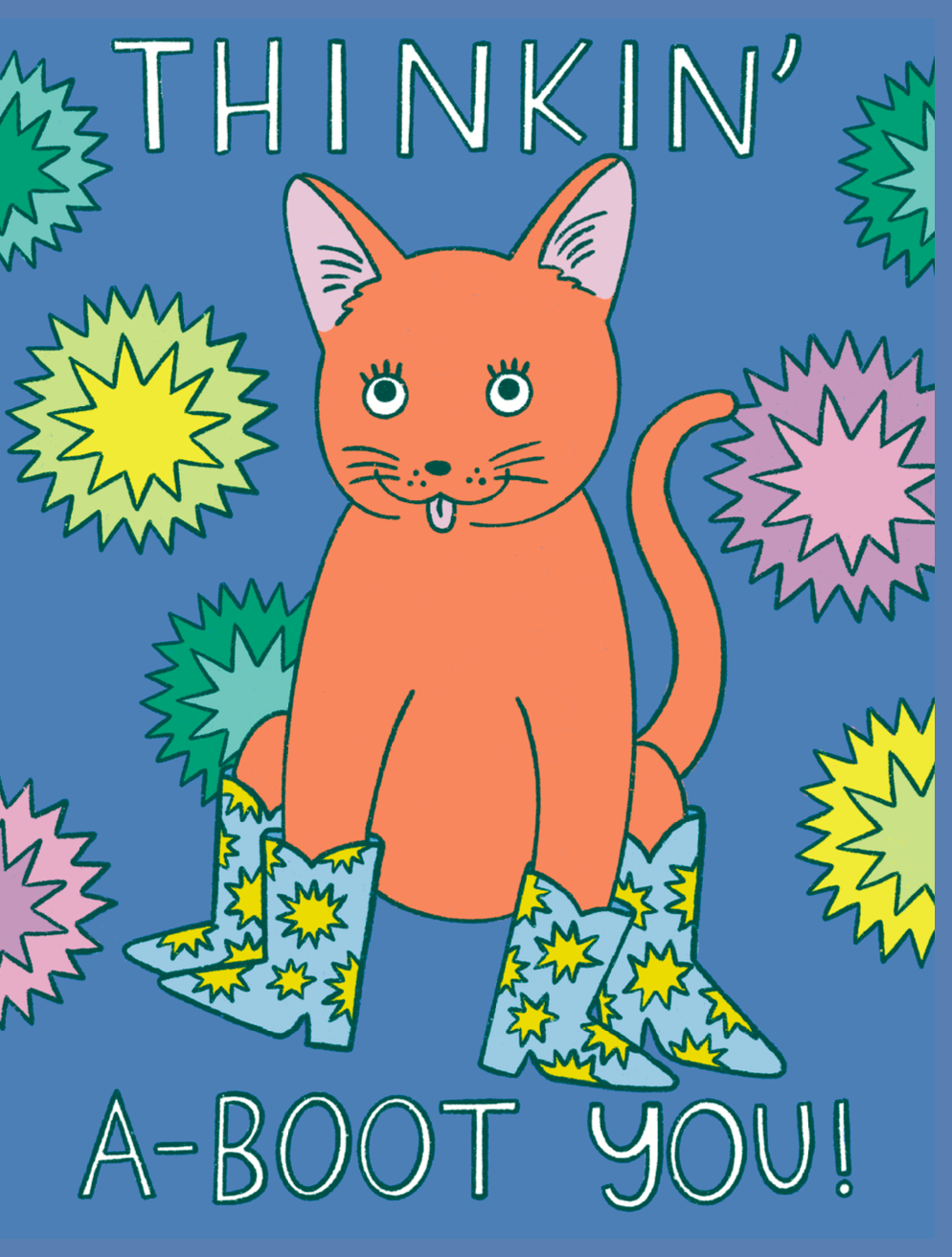 Thinking A-Boot You! Card