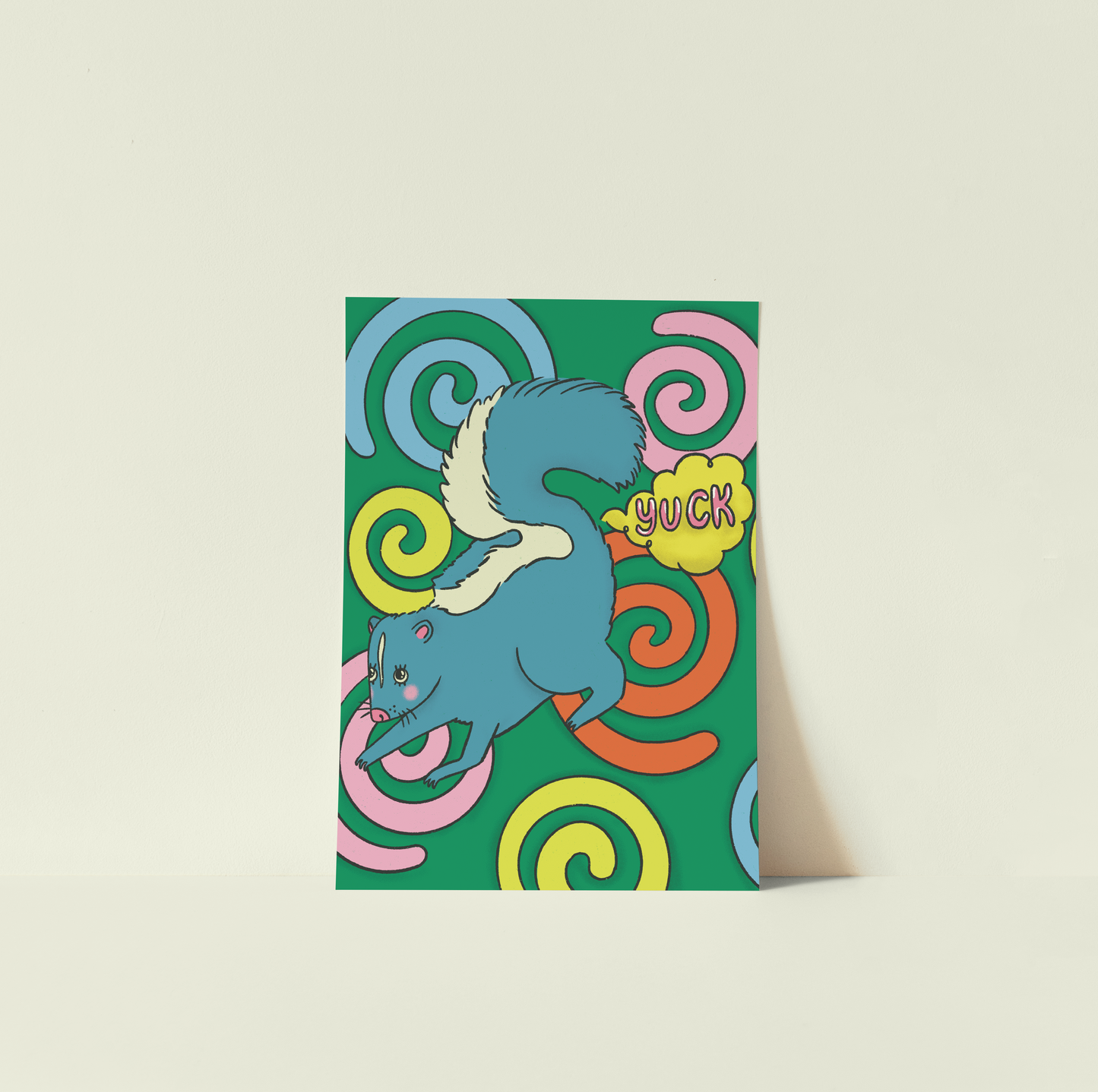 Yuck Skunk Print