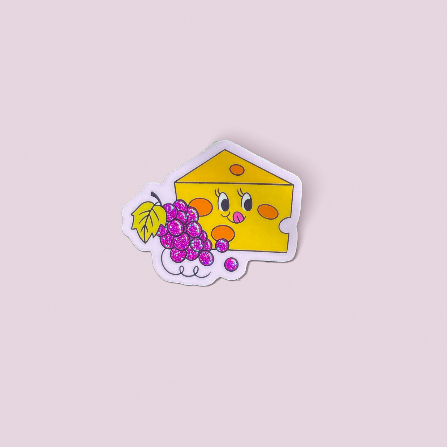 Cheese Board Sparkle Sticker