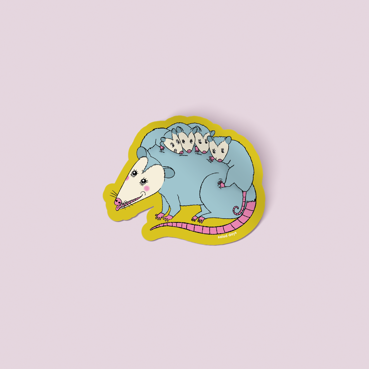 Opossum Fam Sticker