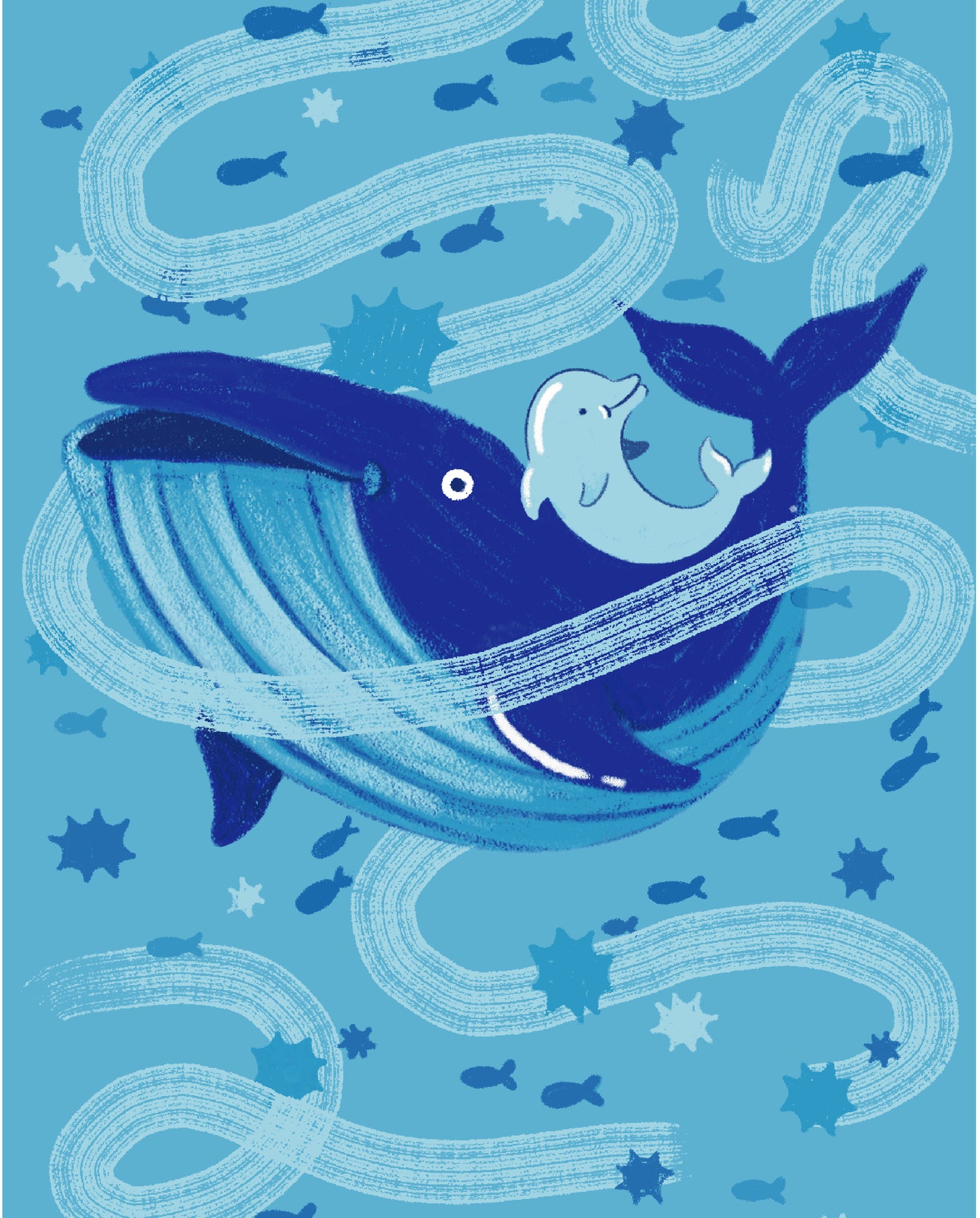 Ocean Friends Print