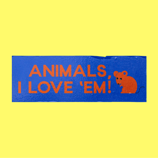 Animals Bumper Sticker