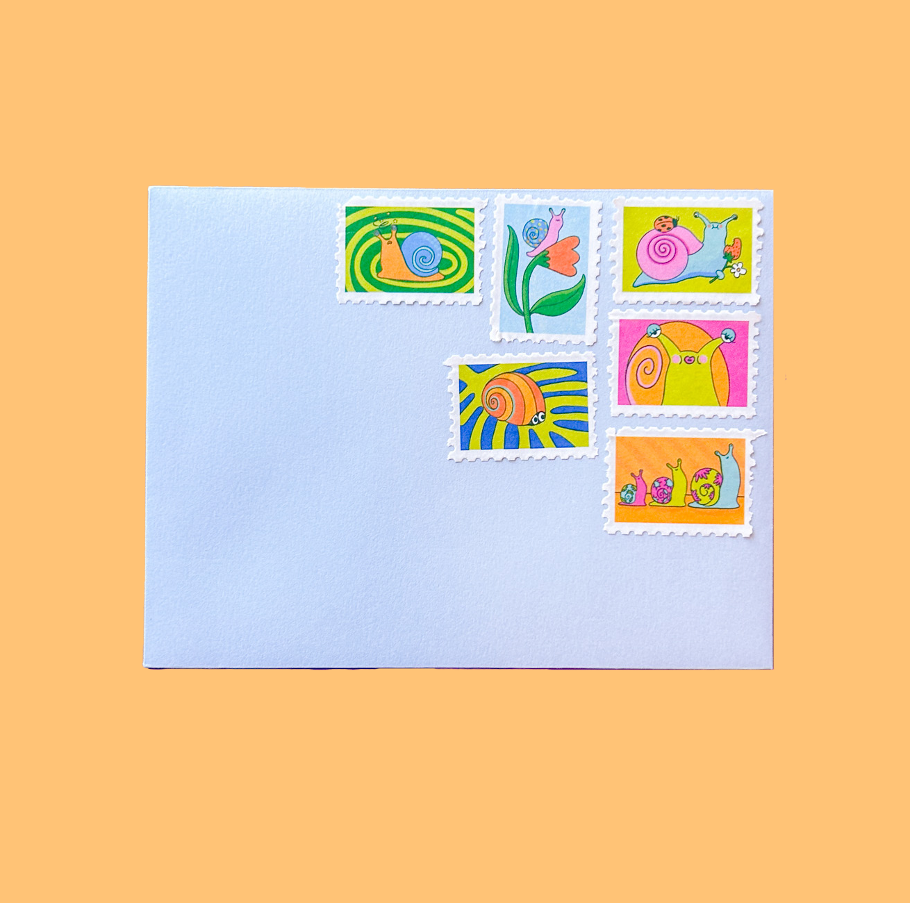 Snail Mail Stamp Washi Tape