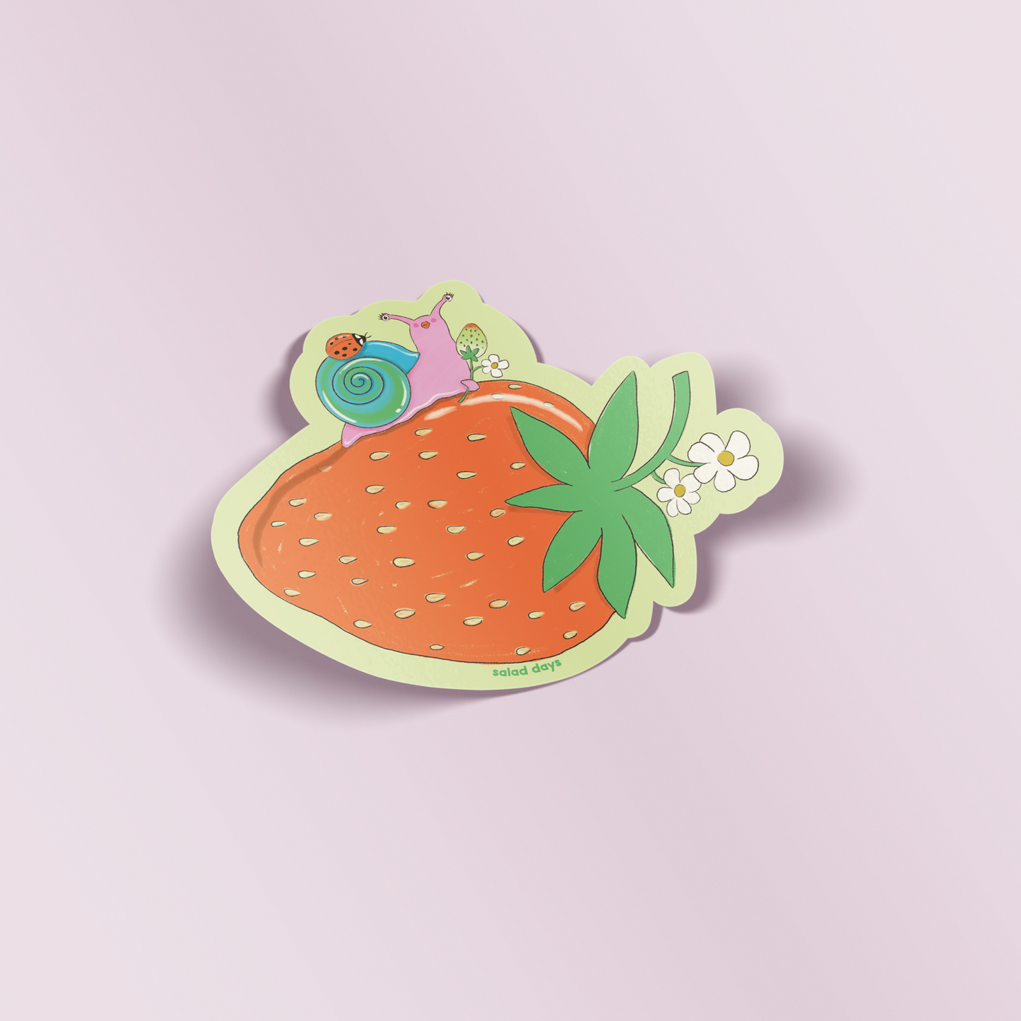 Snail Berry Sticker