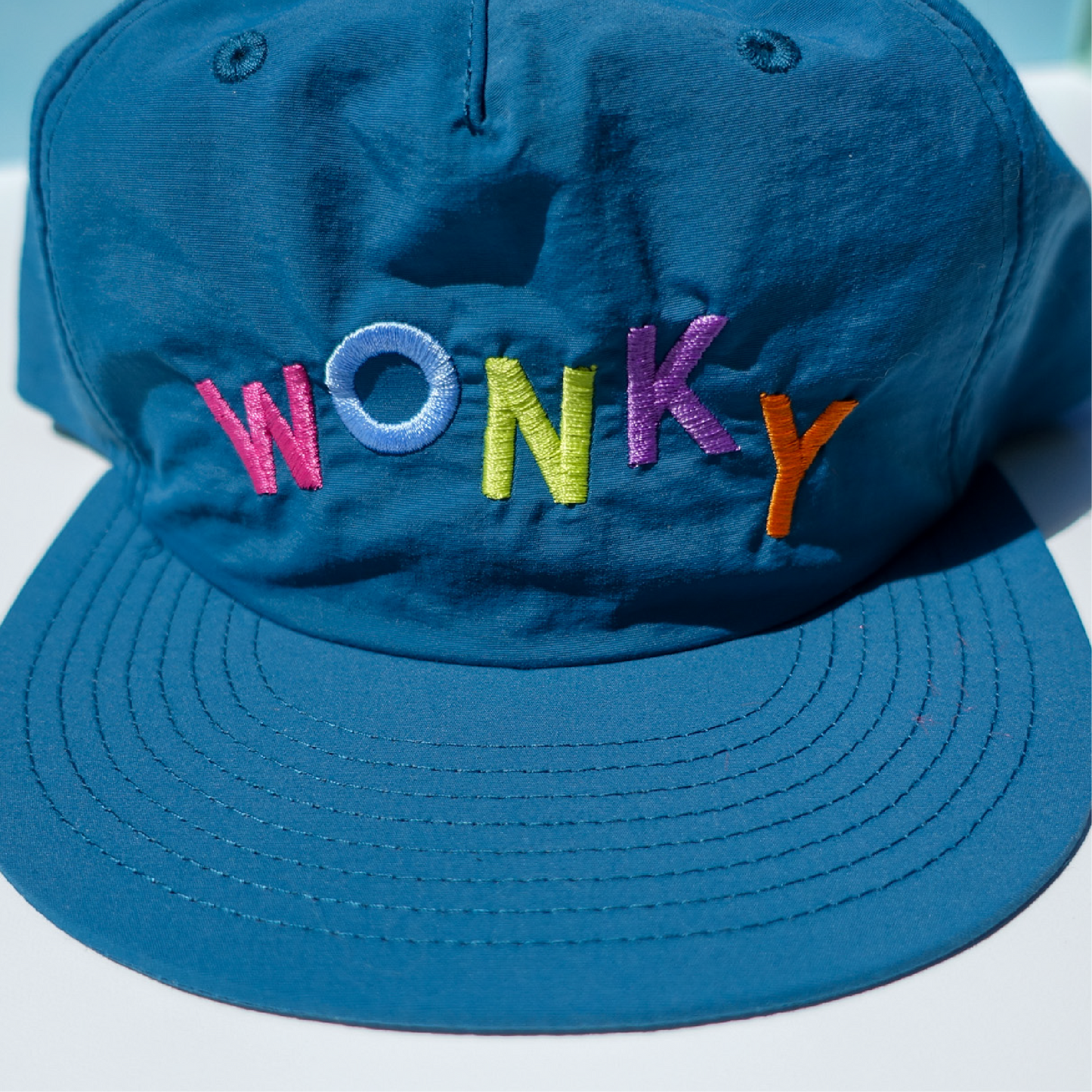 Wonky Nylon Hat
